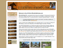 Tablet Screenshot of ellicottvillehomes.com